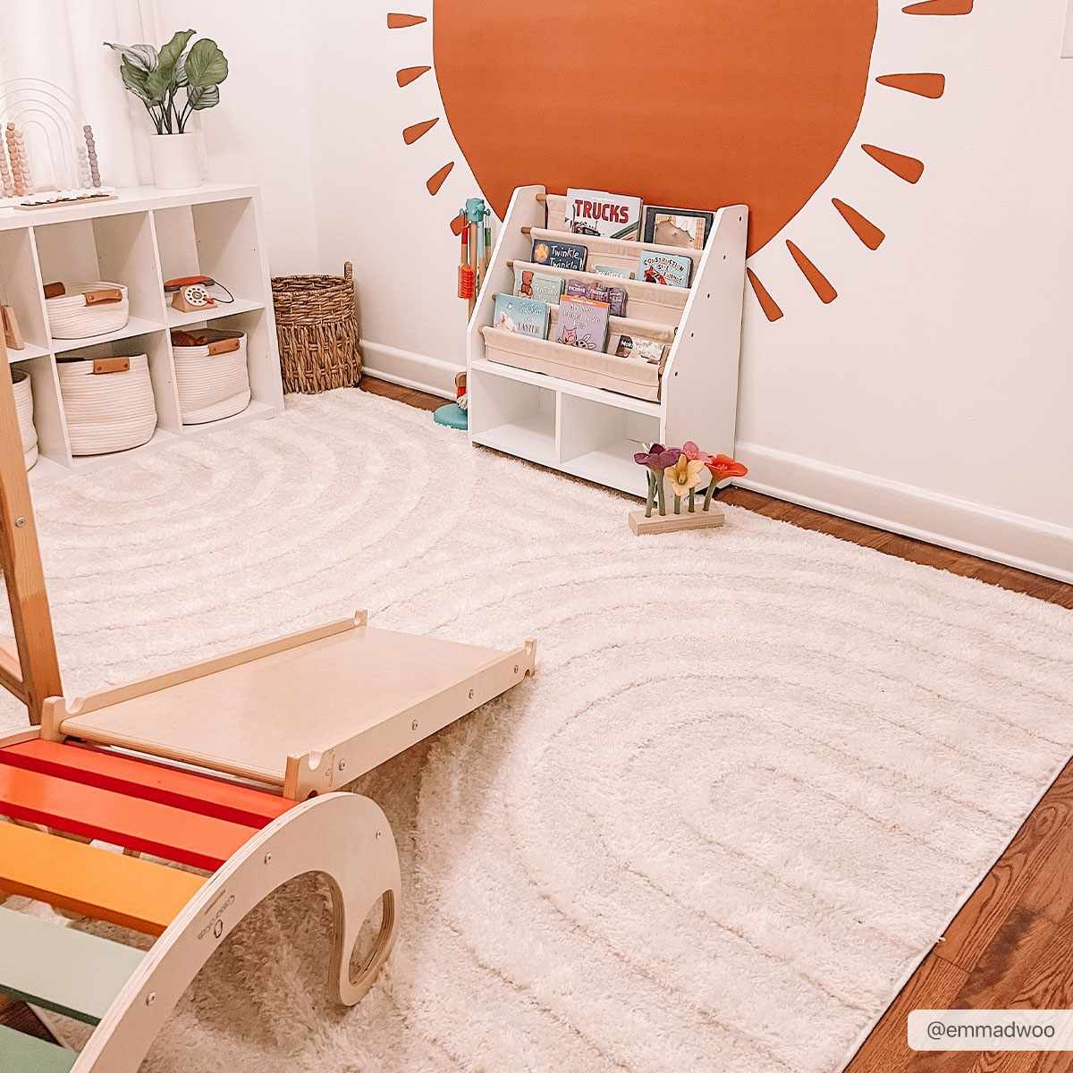 Arnel Cream Area Rug - Quahog Bay Bedding