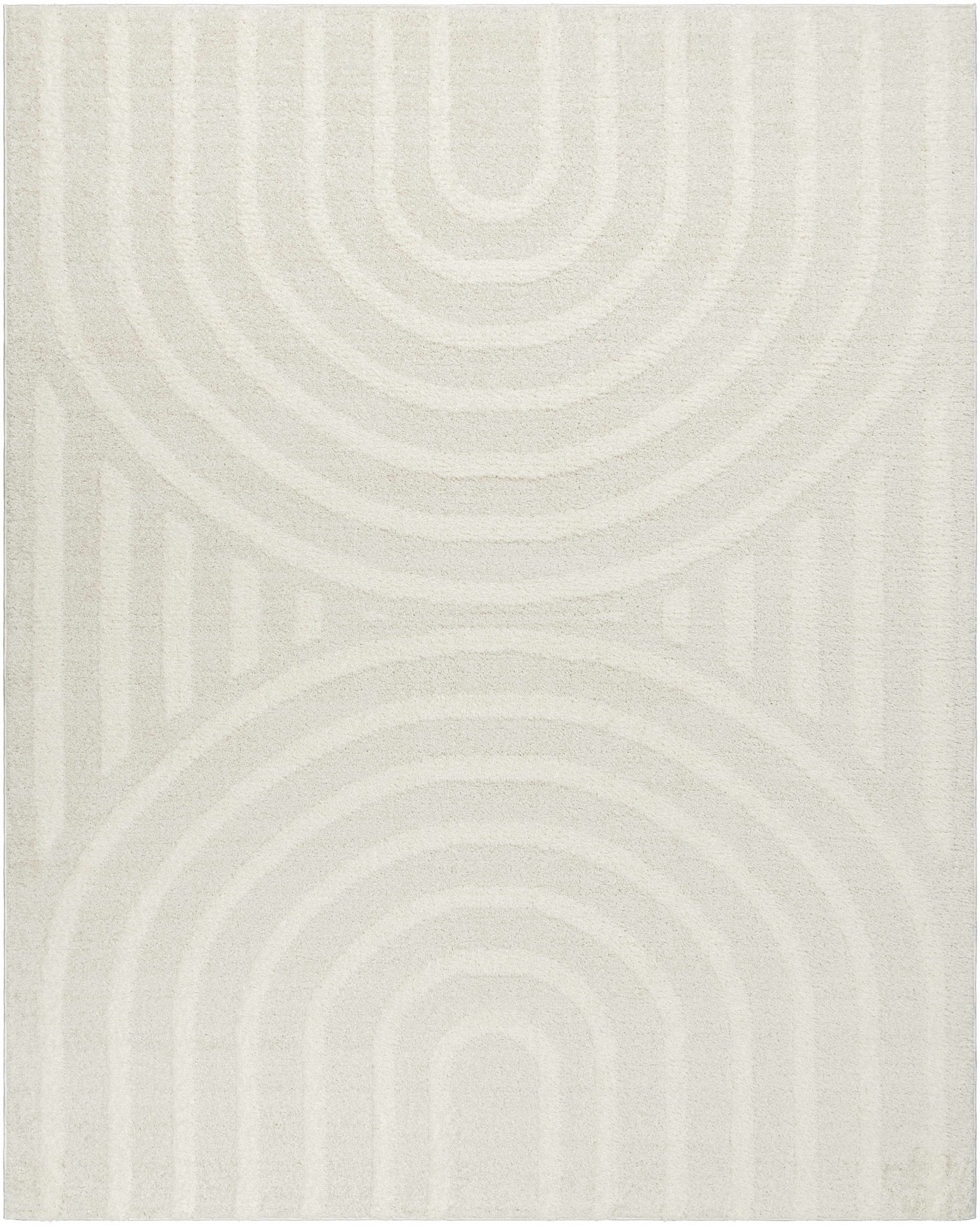 Arnel Cream Area Rug - Quahog Bay Bedding