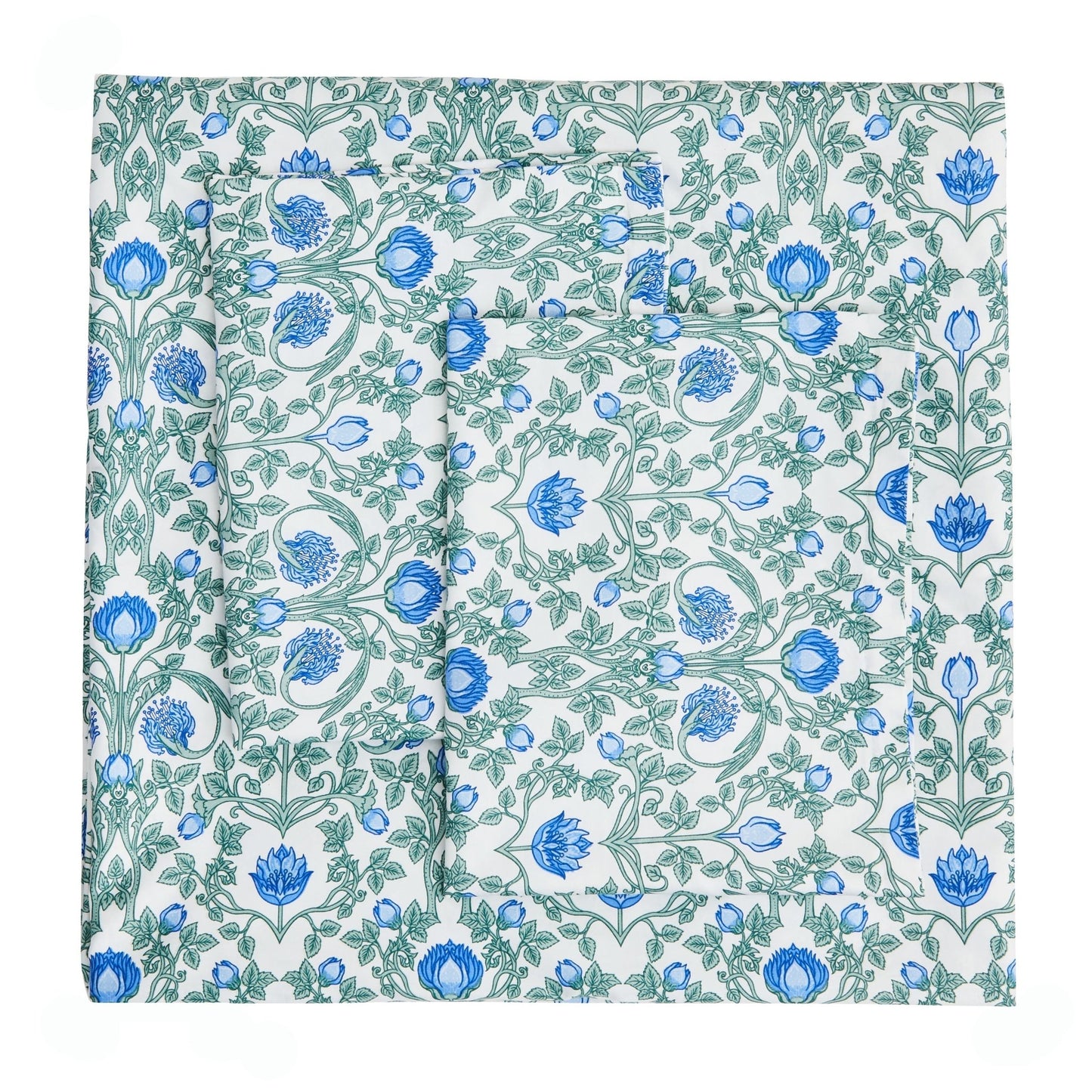 Arts & Crafts Floral Printed Duvet Set - Quahog Bay Bedding