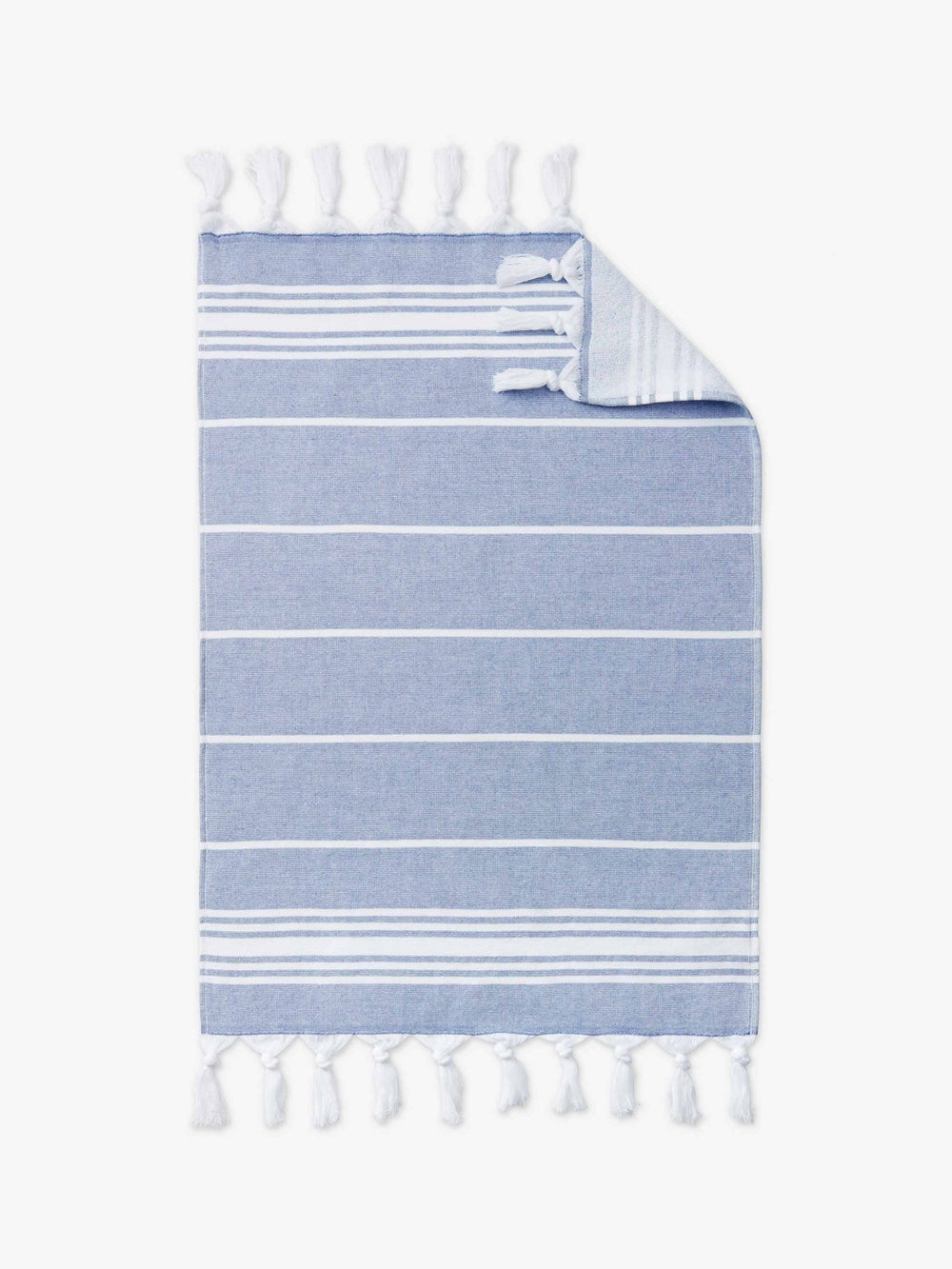 Azul Classic Turkish Hand Towel - Quahog Bay Bedding