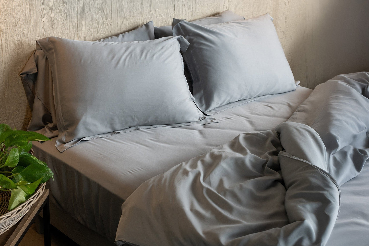 Bamboo Duvet Cover Set + Shams - Quahog Bay Bedding