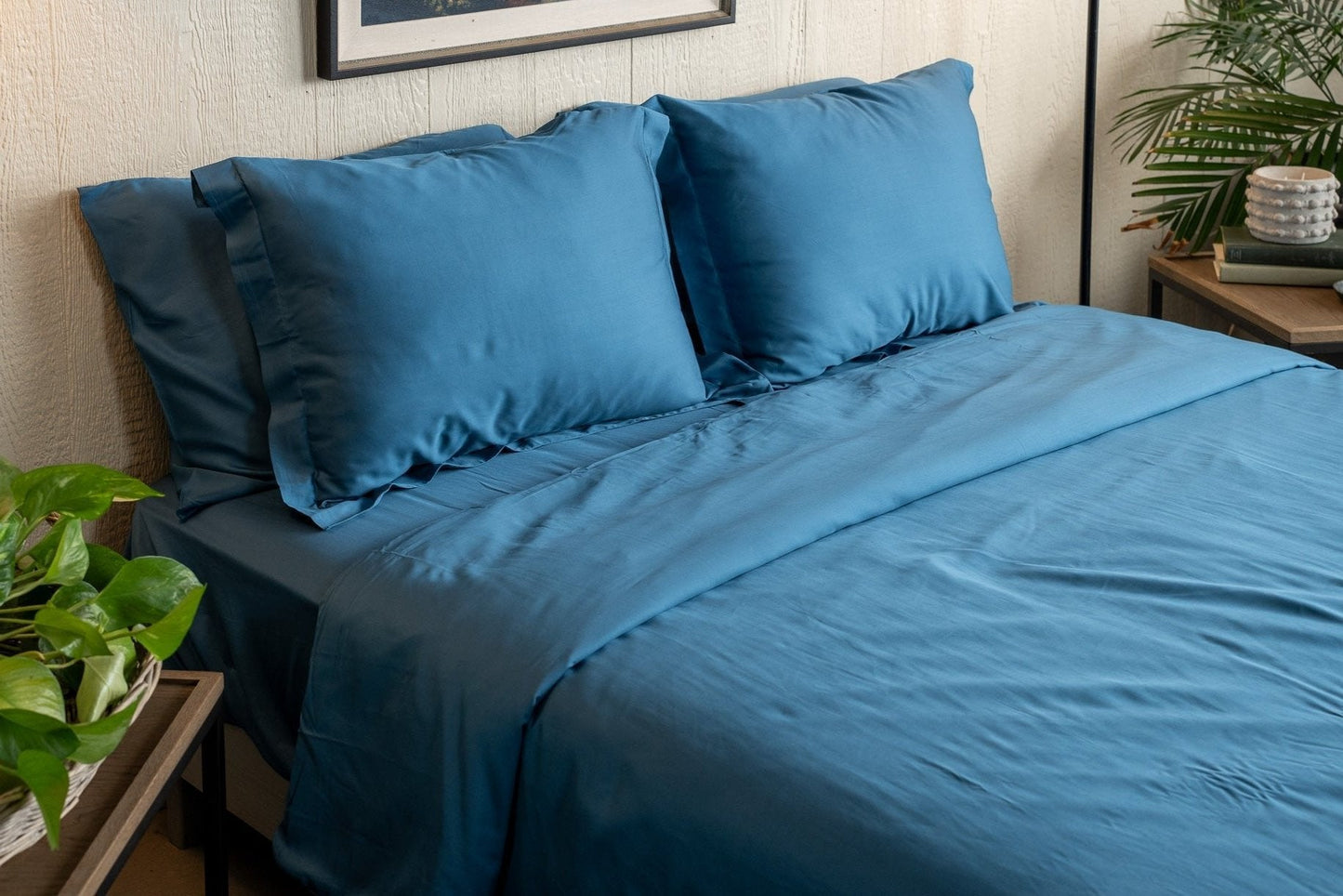 Bamboo Duvet Cover Set + Shams - Quahog Bay Bedding