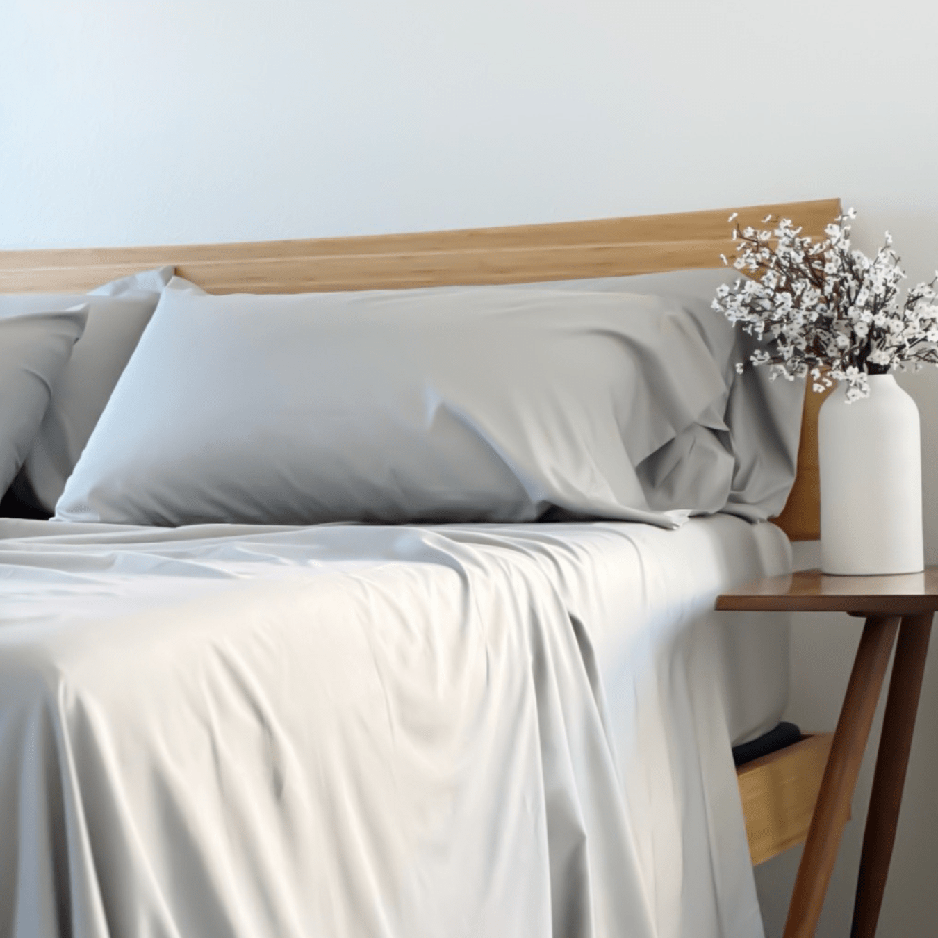 Bamboo Pillowcase Set 330TC Copper Infused - Quahog Bay Bedding