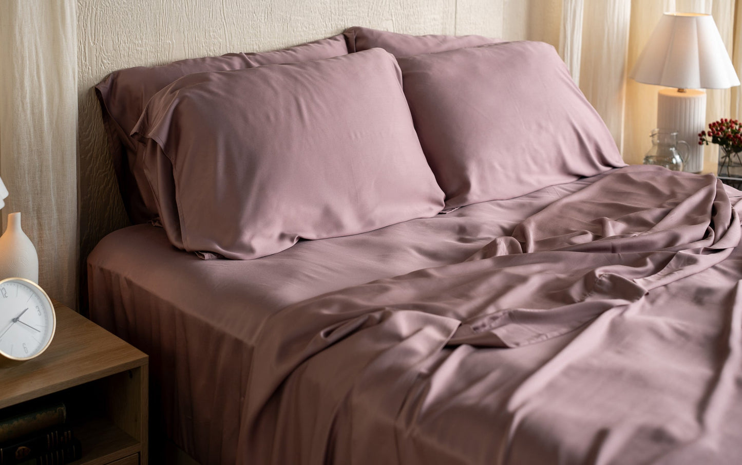 Bamboo Sheet Set + Pillowcases - Quahog Bay Bedding