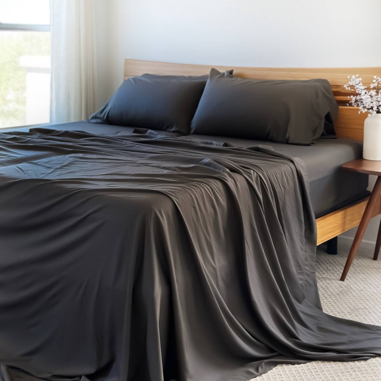 Best Bamboo Sheets 330TC Copper Infused | Quahog Bay Bedding