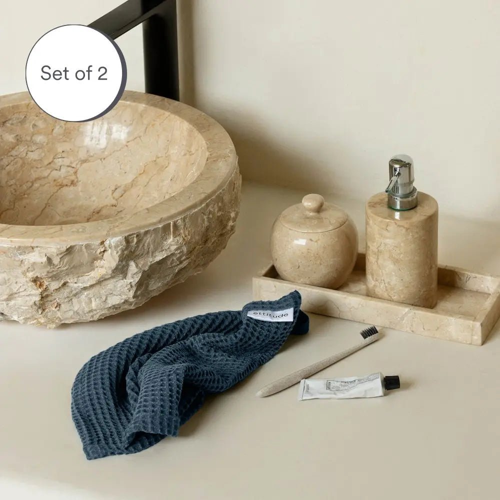 Bamboo Waffle Towels - Quahog Bay Bedding