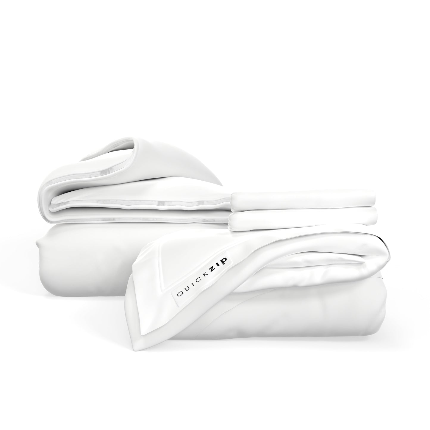 QuickZip Duvet Bundle (1x Zip Sheet) - Sateen
