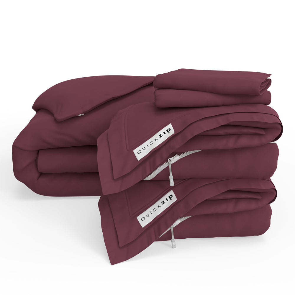 QuickZip Duvet Bundle - Percale