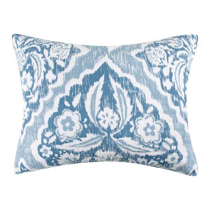 Becker Quilt Set - Beautiful Coastal Blue Bedding Set - Quahog Bay Bedding