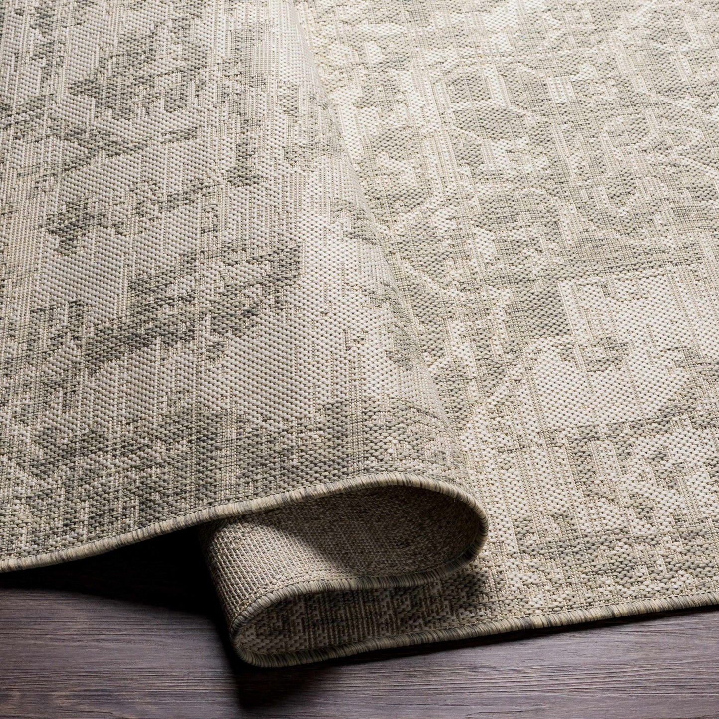 Beige Kilmacolm Outdoor Rug - Quahog Bay Bedding