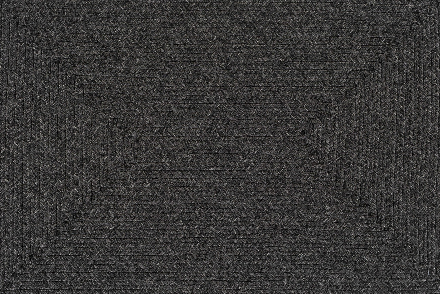 Black Braided Faux Jute Rug - Quahog Bay Bedding