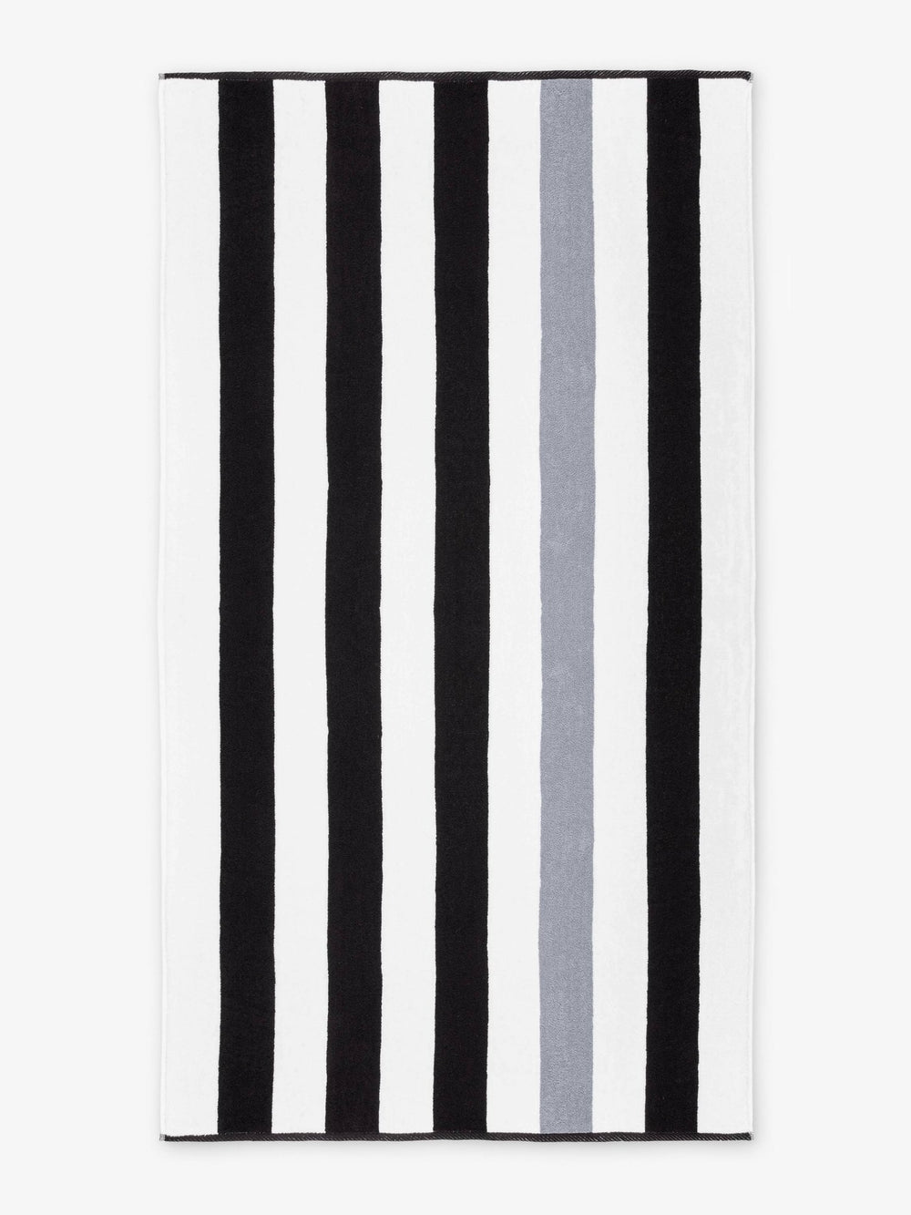 Black & Stone Classic Cabana Beach Towel - Quahog Bay Bedding