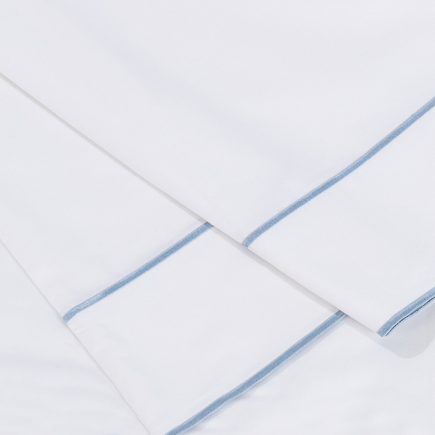 600 Thread Count Framed Sateen Embroidered Cotton Sheet Set