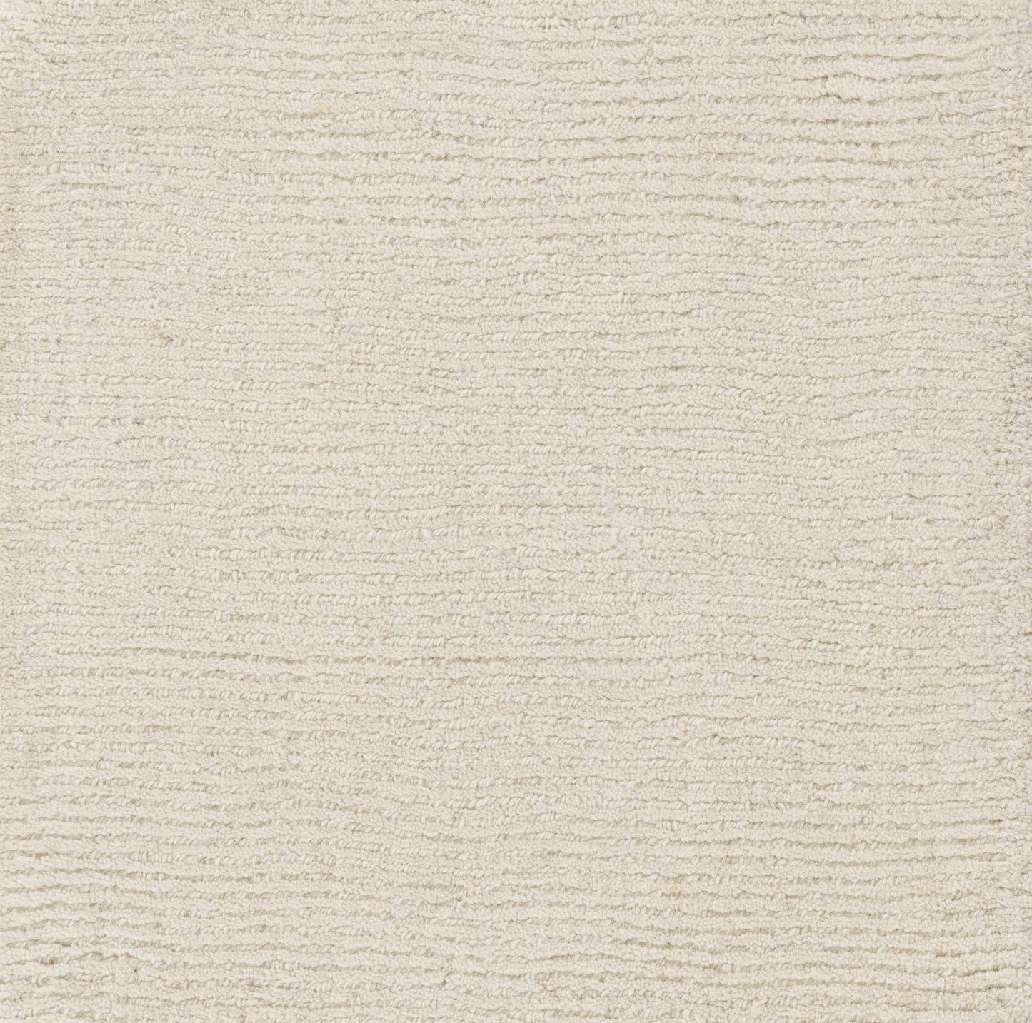Brockton Solid Light Beige Wool Rug