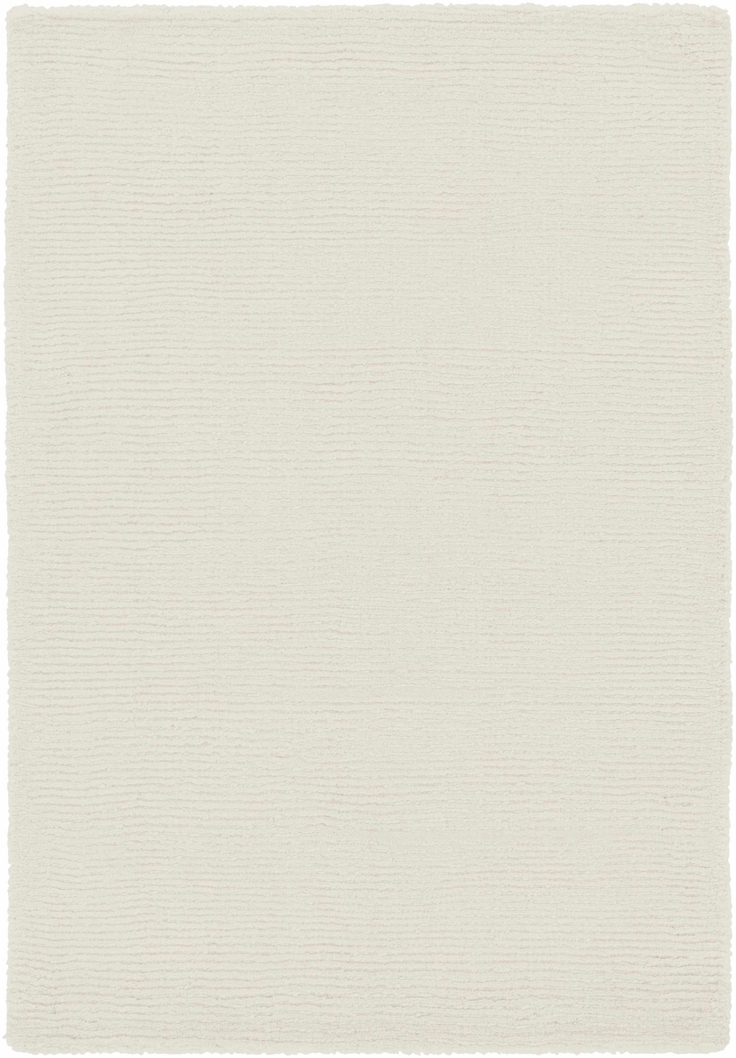 Brockton Solid Light Beige Wool Rug