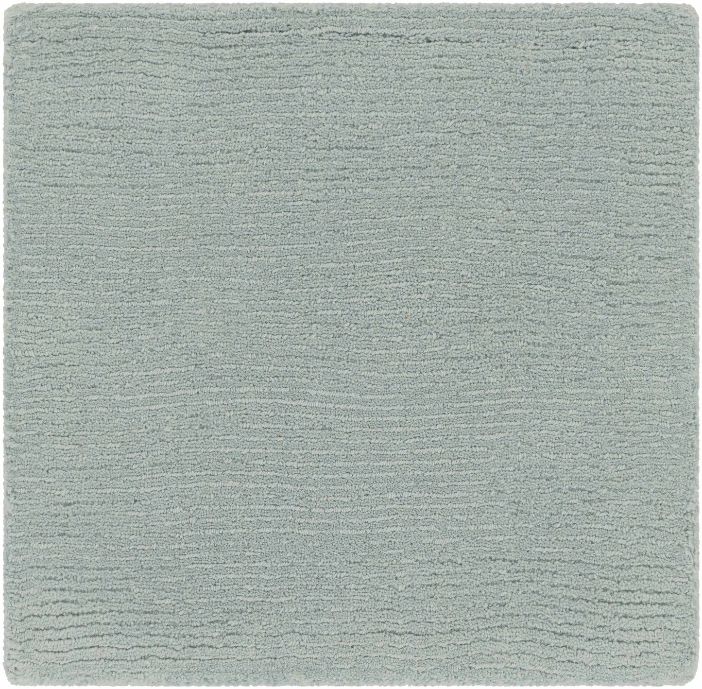 Brockton Solid Dusty Sage Wool Rug - Quahog Bay Bedding