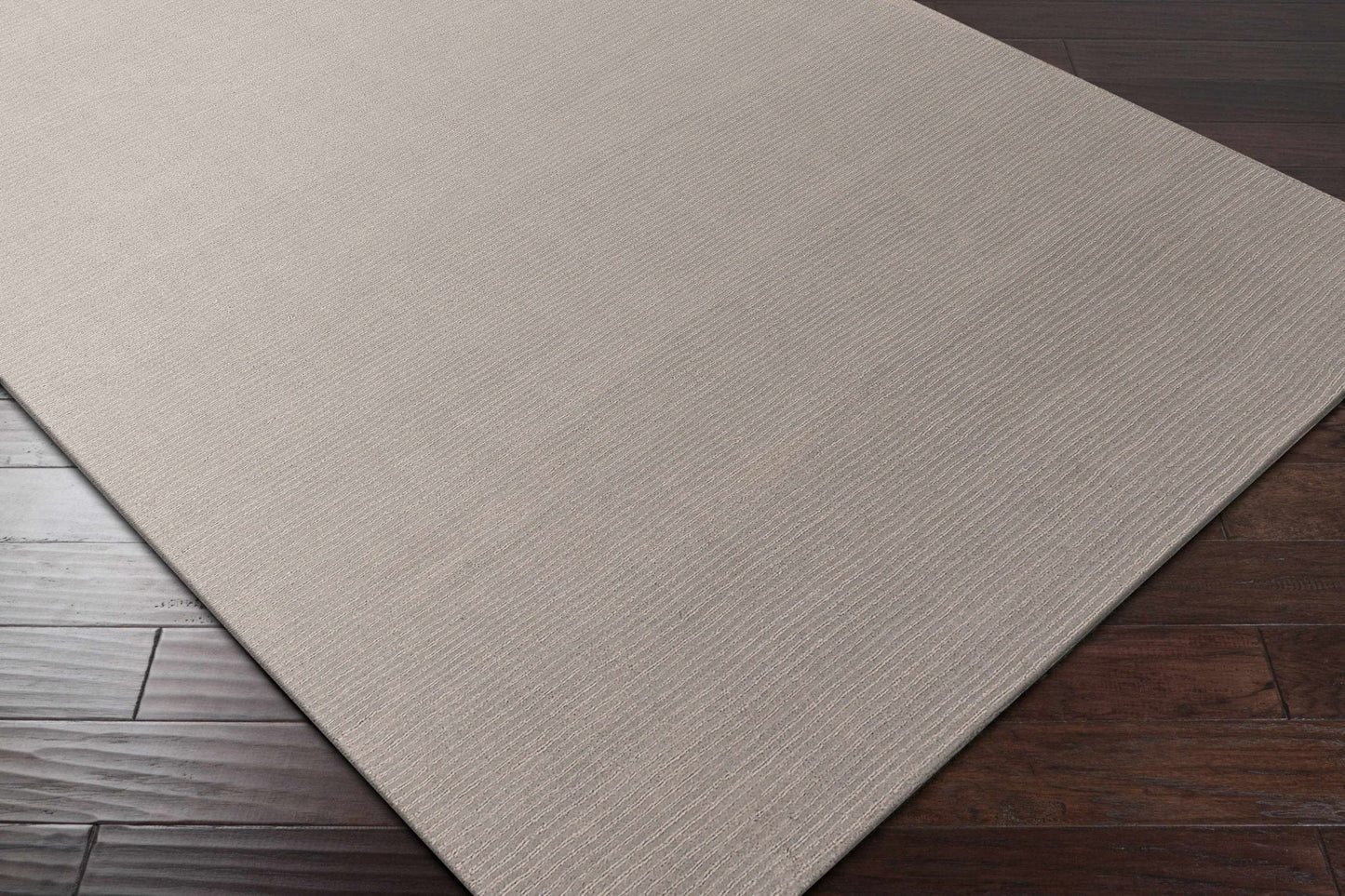 Brockton Solid Gray Wool Rug - Quahog Bay Bedding