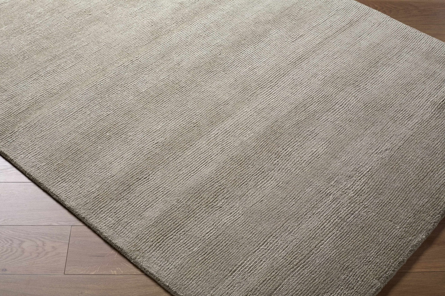 Brockton Solid Gray Wool Rug - Quahog Bay Bedding