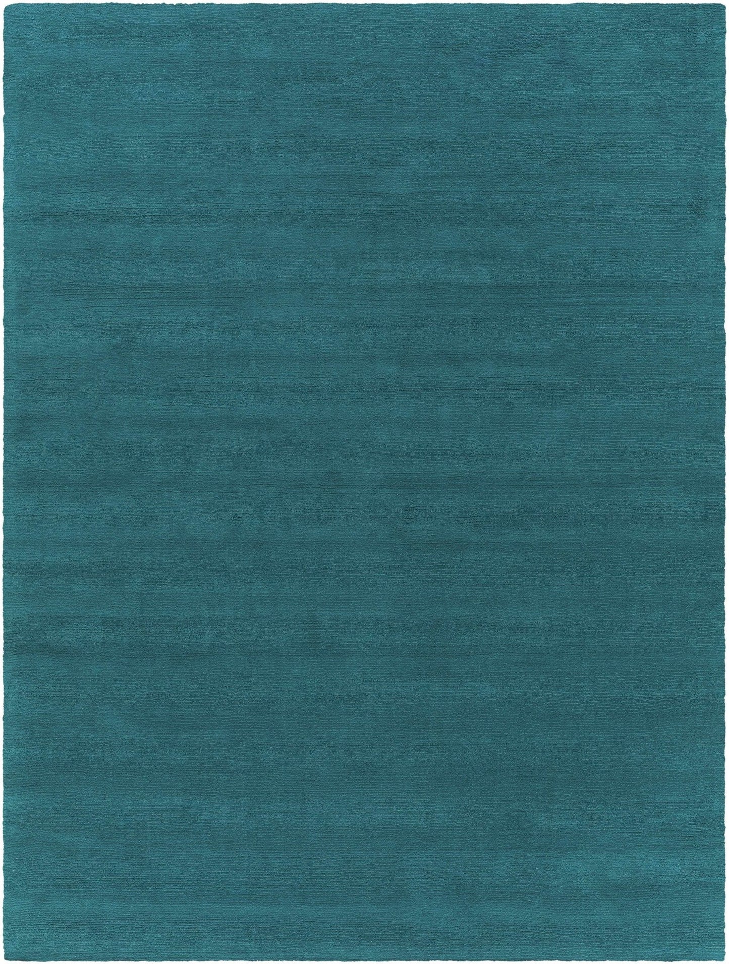 Brockton Solid Teal Wool Rug - Quahog Bay Bedding