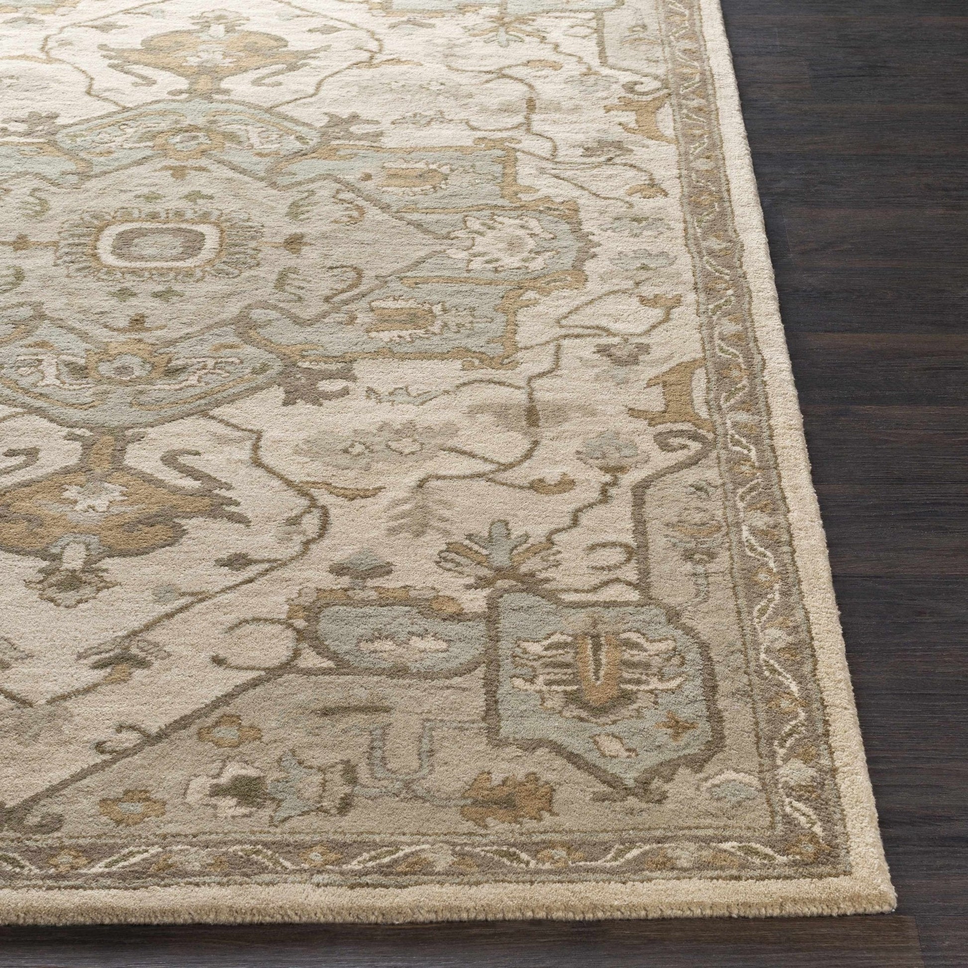 Broomfield Hand Tufted Sage 1143 Area Rug - Quahog Bay Bedding