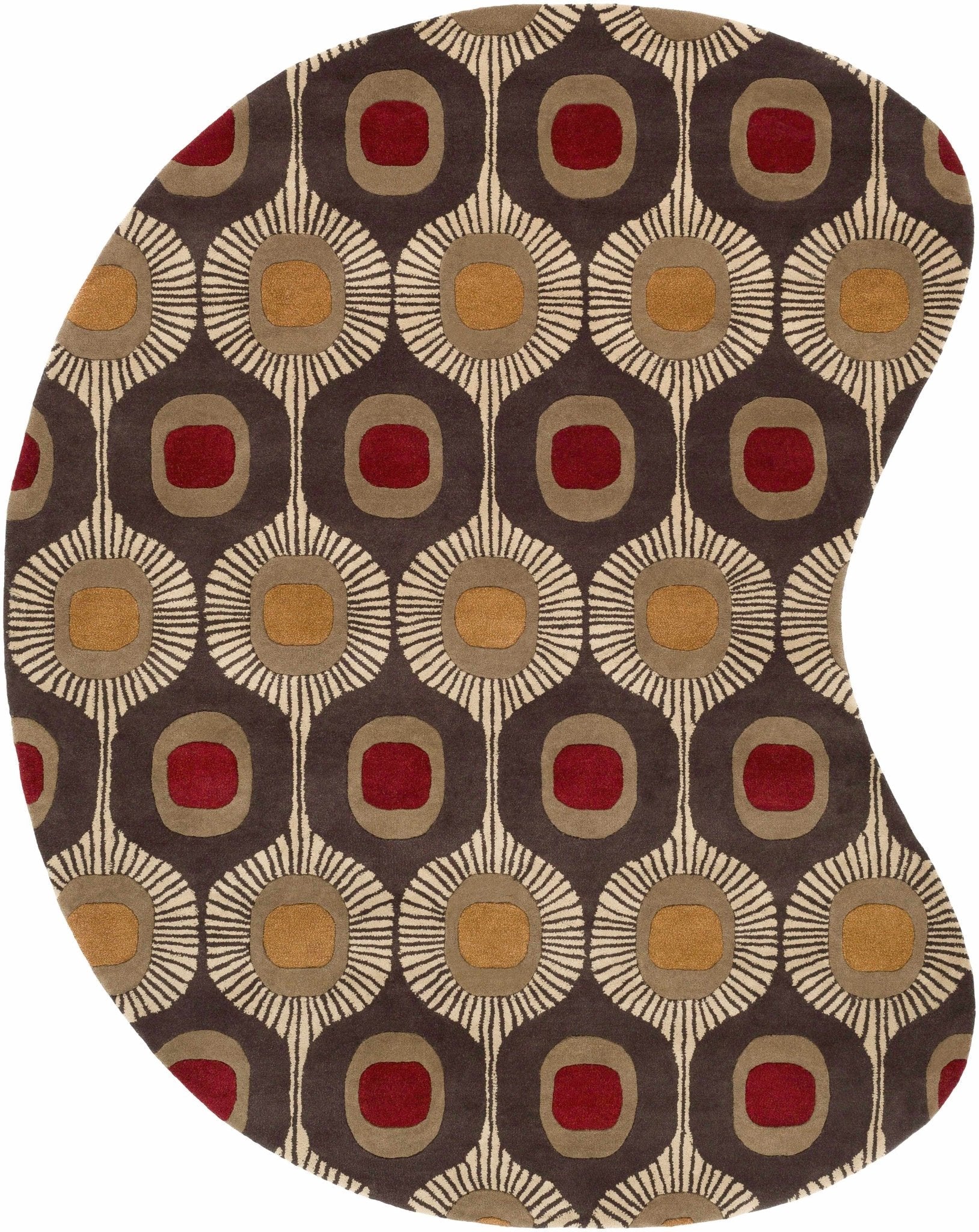 Canovanas Modern Wool Rug - Quahog Bay Bedding