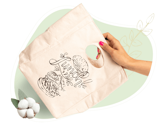Canvas Lunch Bag - Quahog Bay Bedding