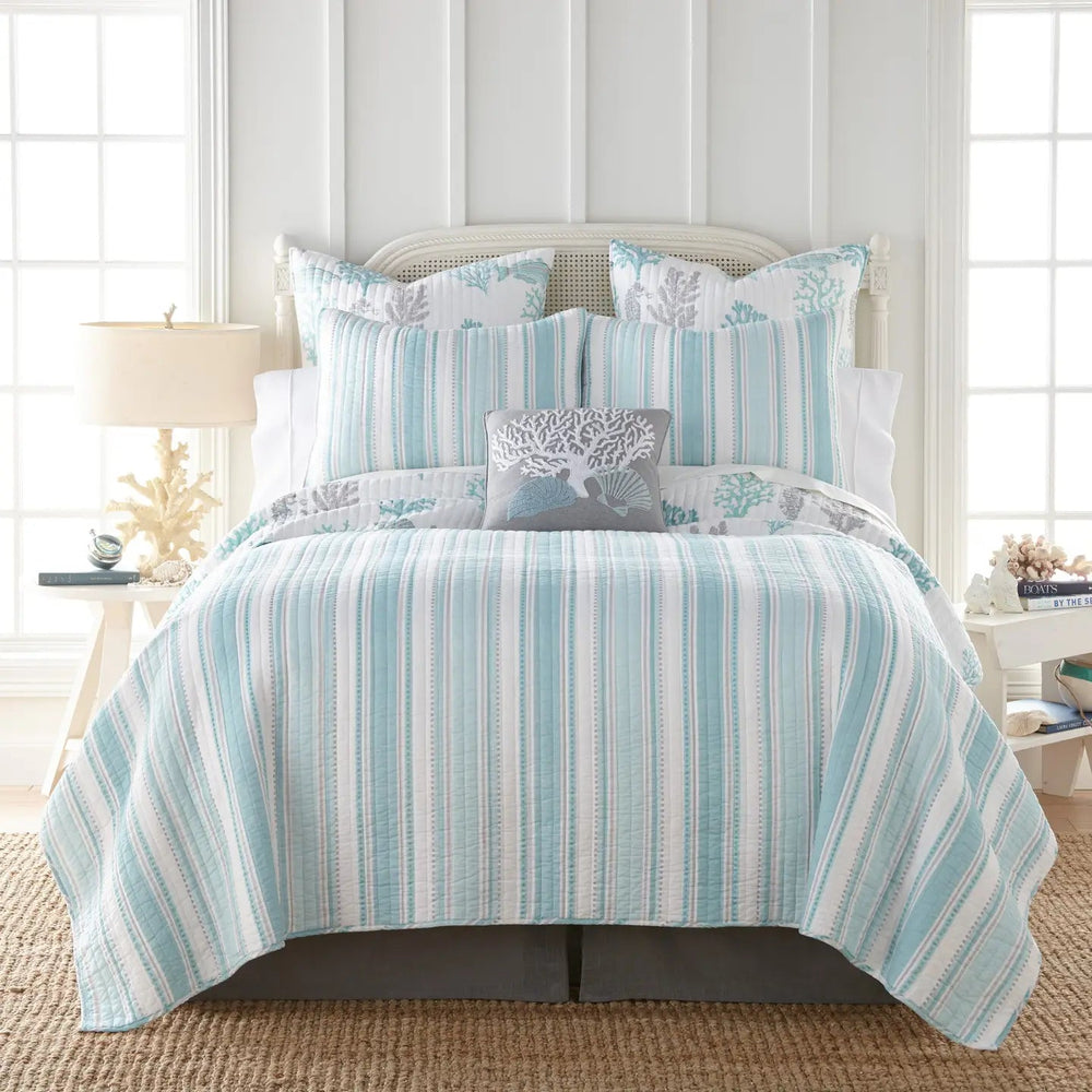 Cape Coral Pillow - Quahog Bay Bedding