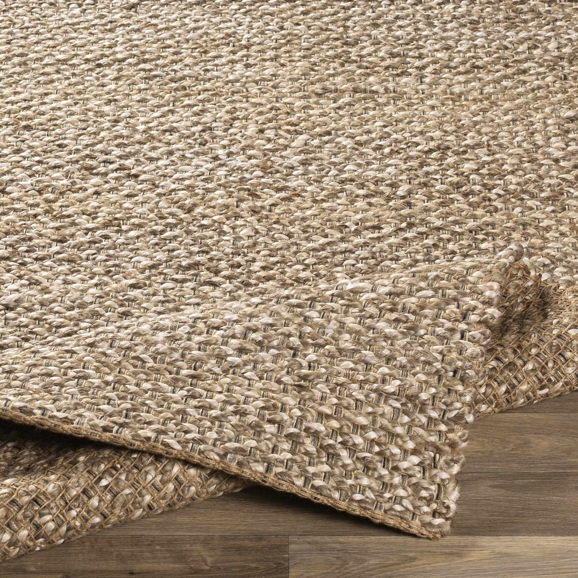 Caspar Hand Woven Natural Jute Rug - Quahog Bay Bedding