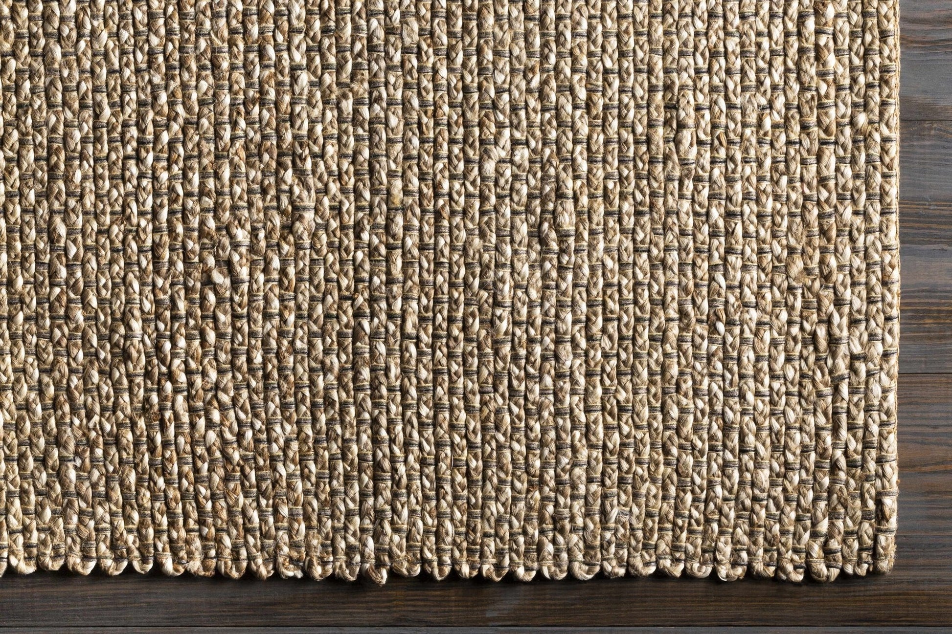 Caspar Hand Woven Natural Jute Rug - Quahog Bay Bedding