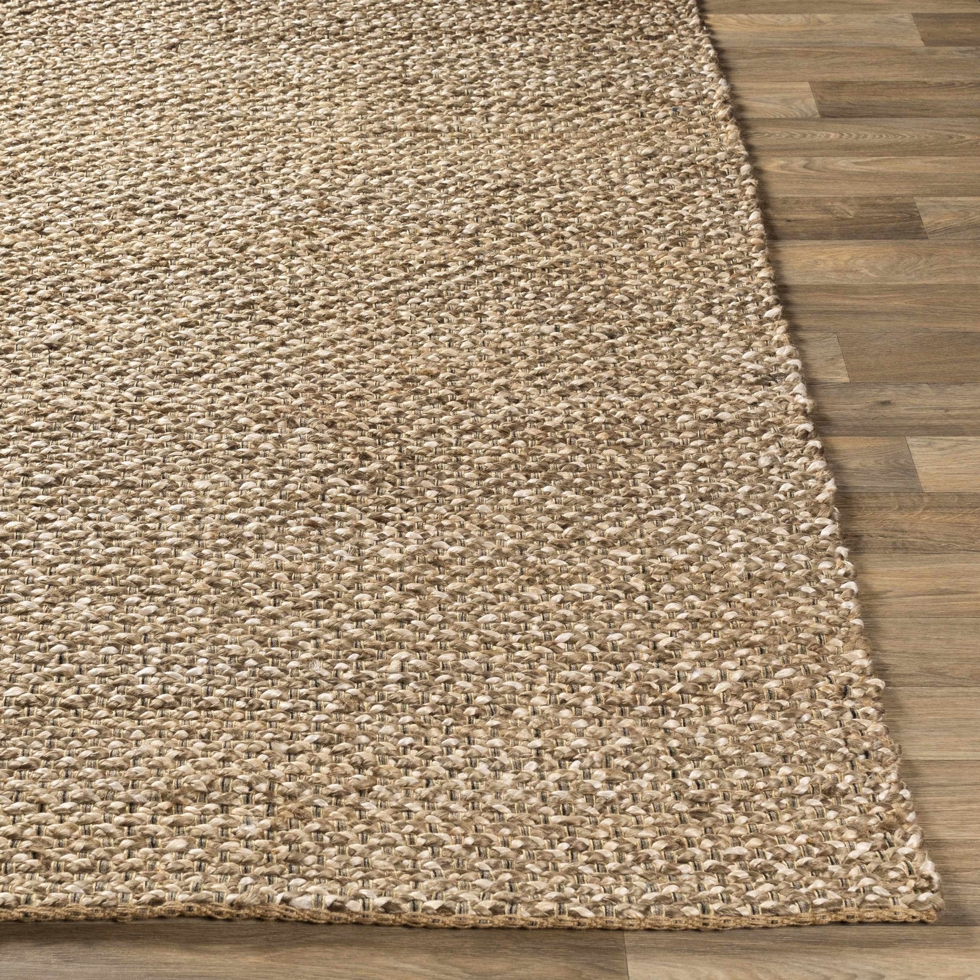 Caspar Hand Woven Natural Jute Rug - Quahog Bay Bedding
