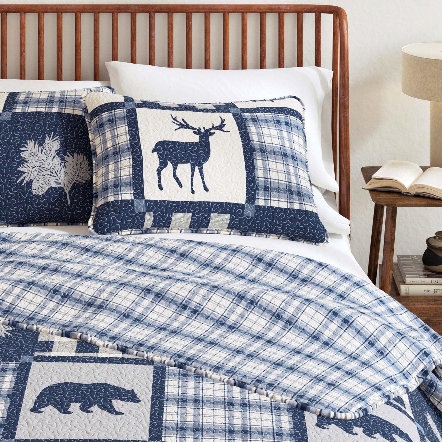 Lodge Quilt - Deer, Bear and Tree Themed Quilts