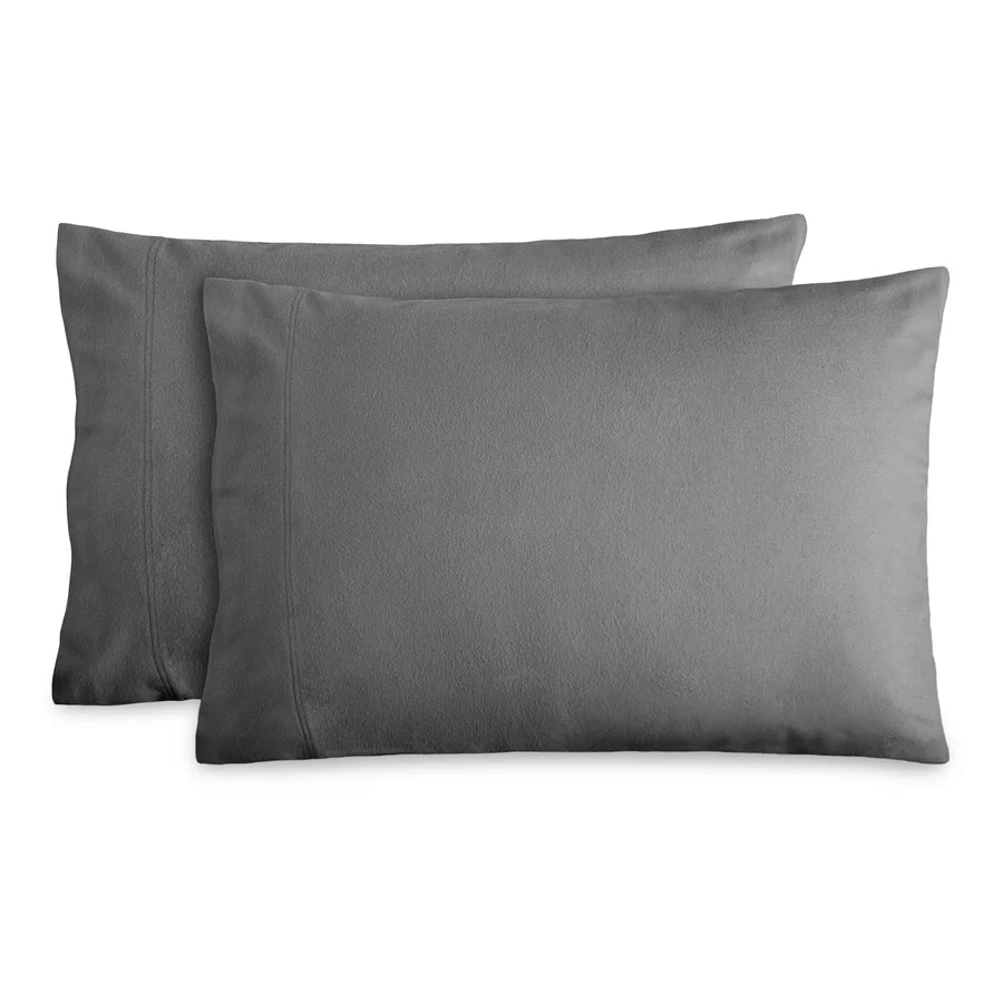 CinchFit Flannel Pillowcases Sets - Matches Our CinchFit Flannel Sheet Sets - Quahog Bay Bedding