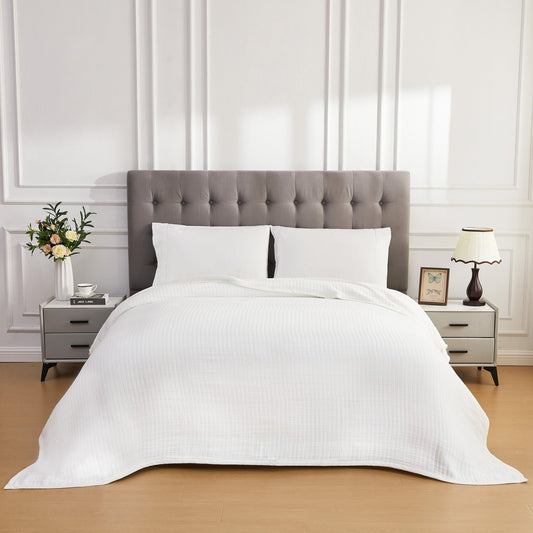 Cloud Cotton Gauze Blanket - Quahog Bay Bedding
