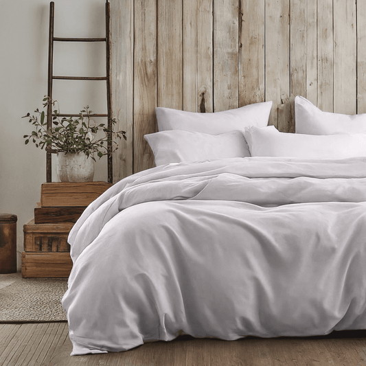Cloud White Duvet Cover Bedding Set - Quahog Bay Bedding