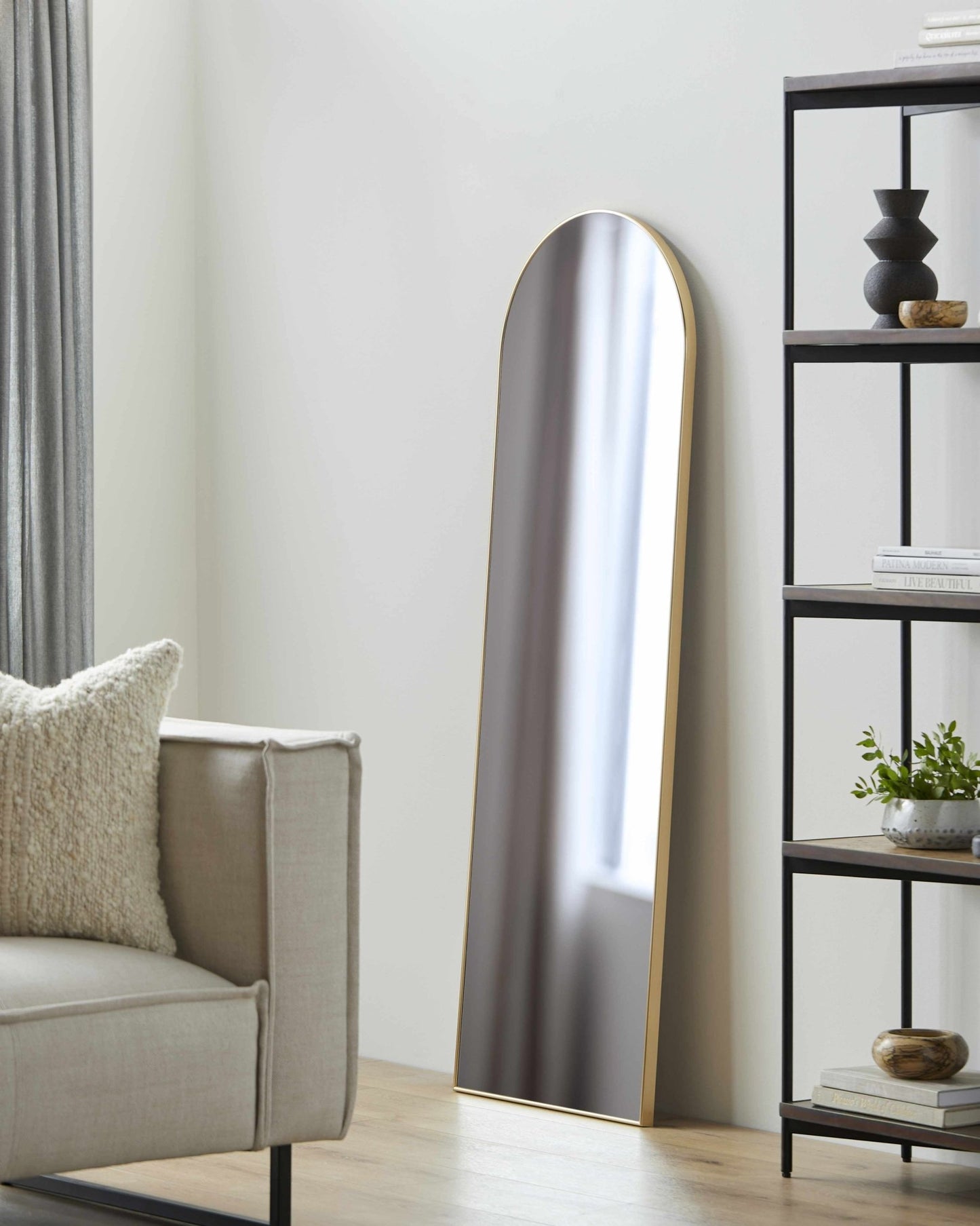 Colongolo Contemporary Gold Mirror - Quahog Bay Bedding