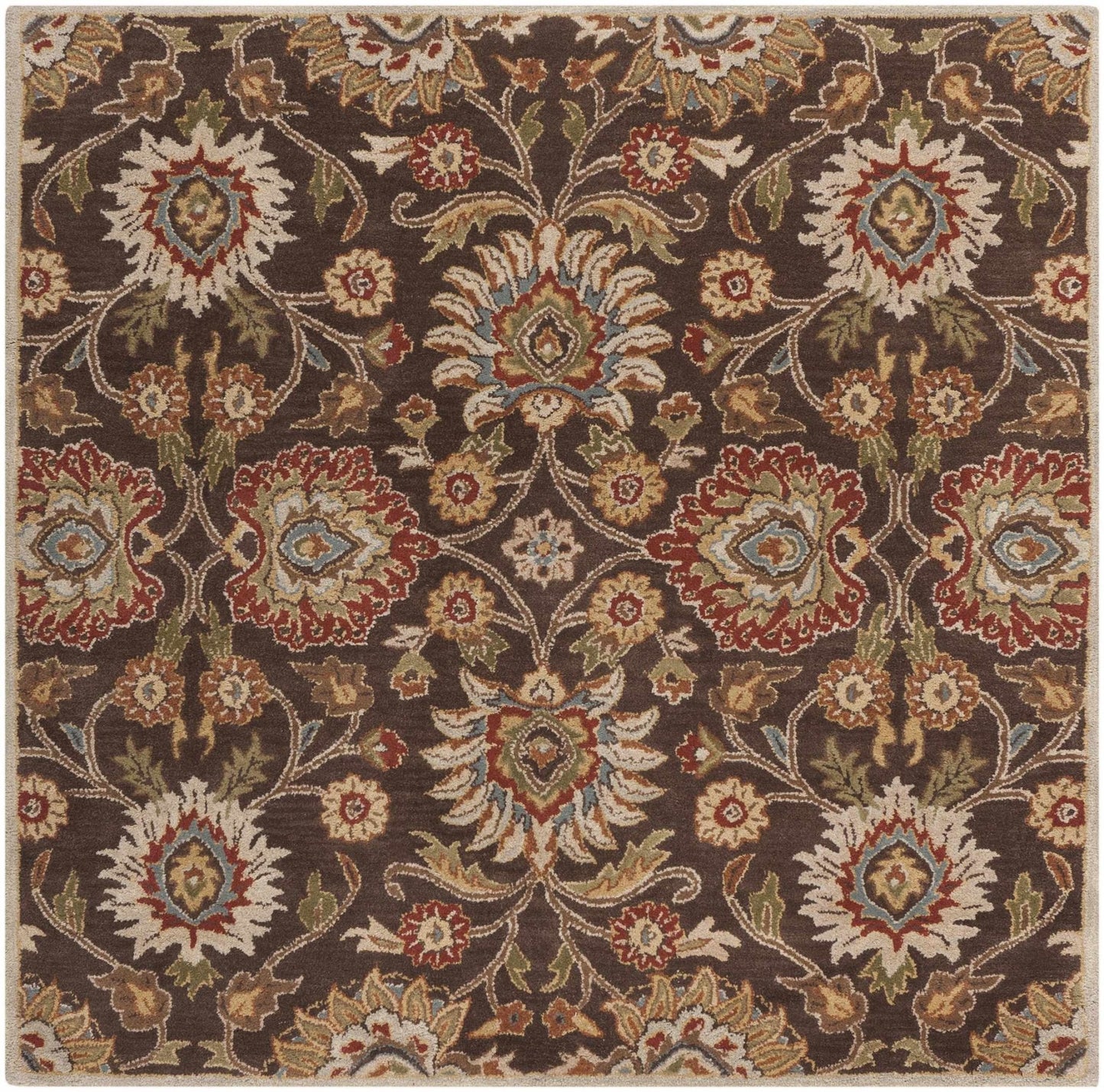 Conesus Hand Tufted Brown 1051 Area Rug - Quahog Bay Bedding