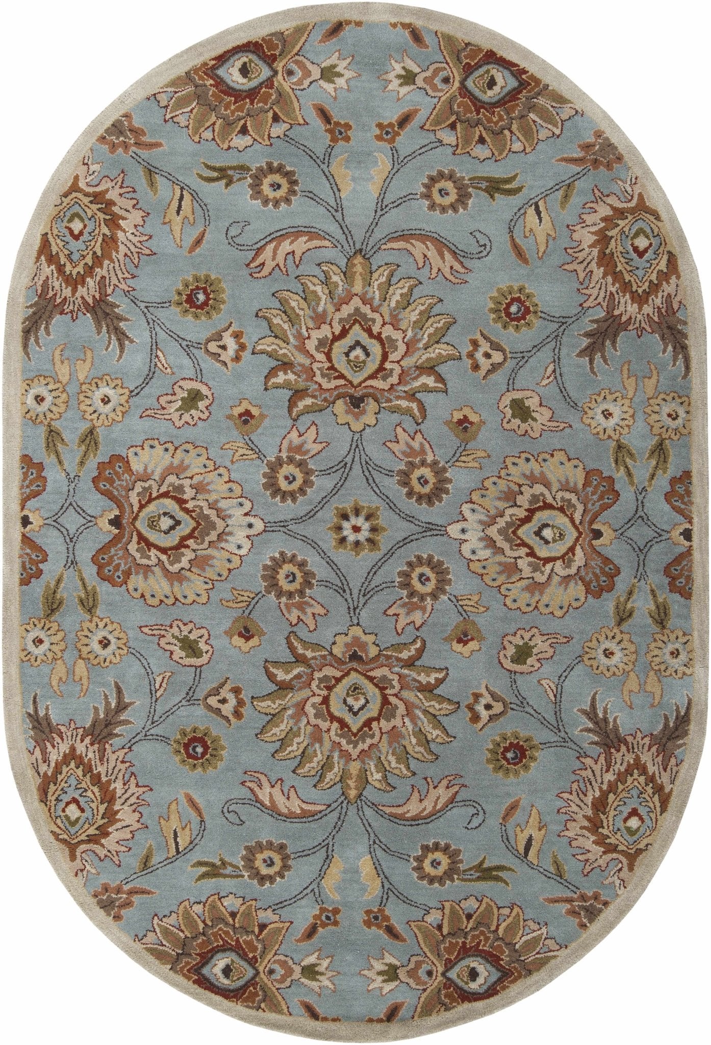 Conesus Hand Tufted Gray 1052 Area Rug - Quahog Bay Bedding