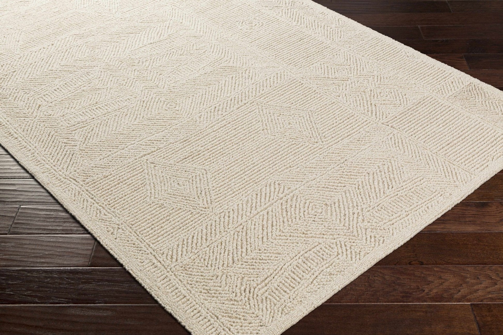 Cork Textured Wool Rug - Quahog Bay Bedding