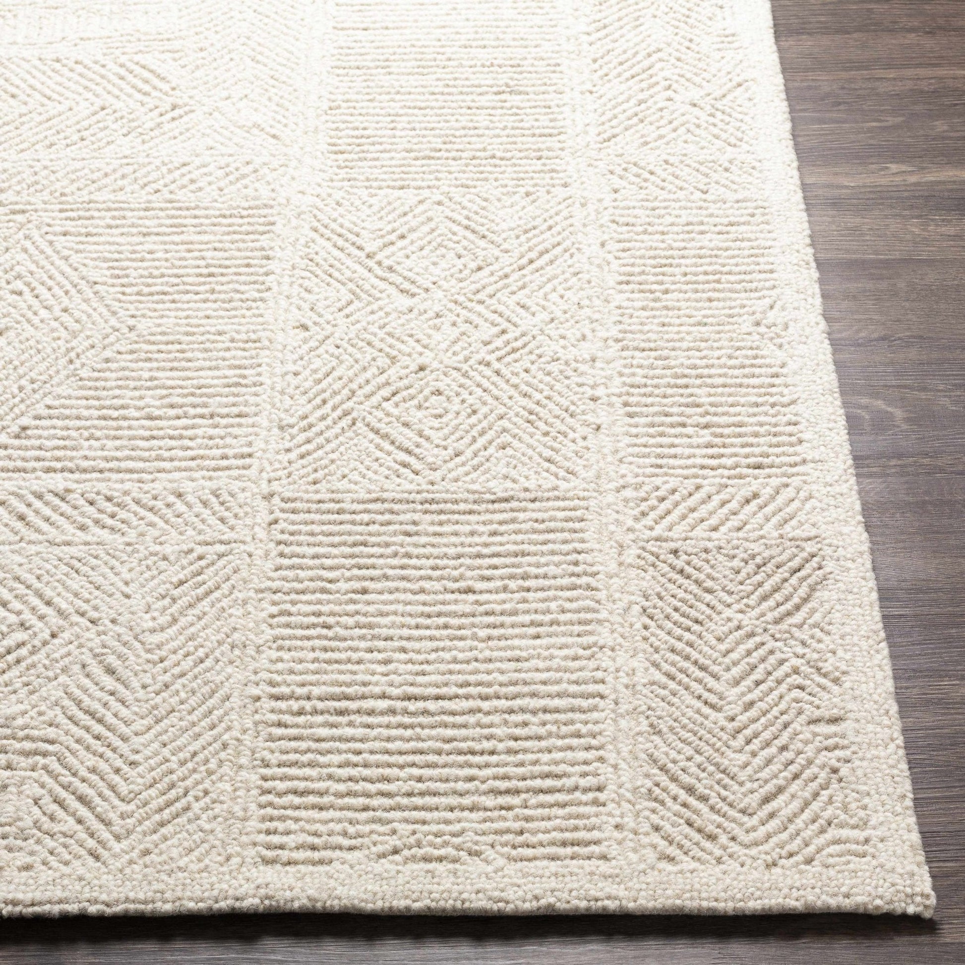 Cork Textured Wool Rug - Quahog Bay Bedding