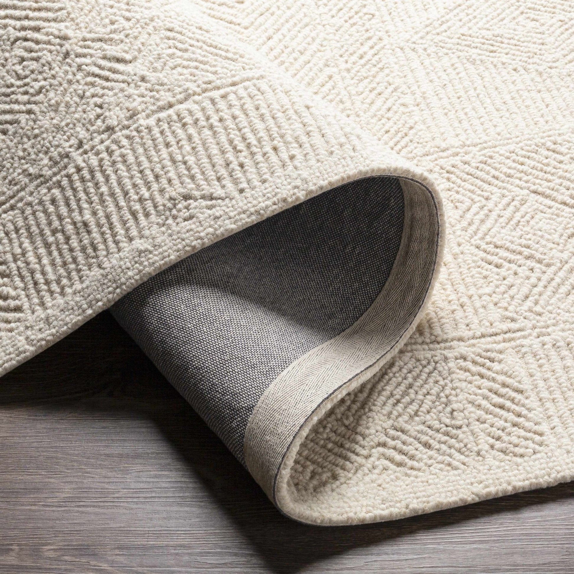 Cork Textured Wool Rug - Quahog Bay Bedding