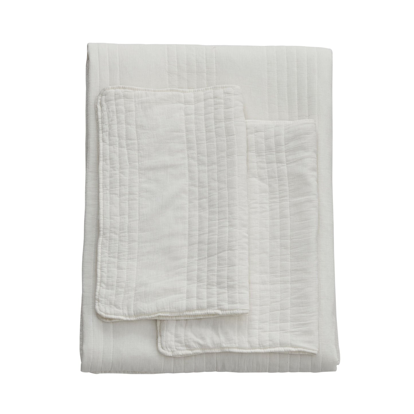 Stonewashed Cotton Quilt Set