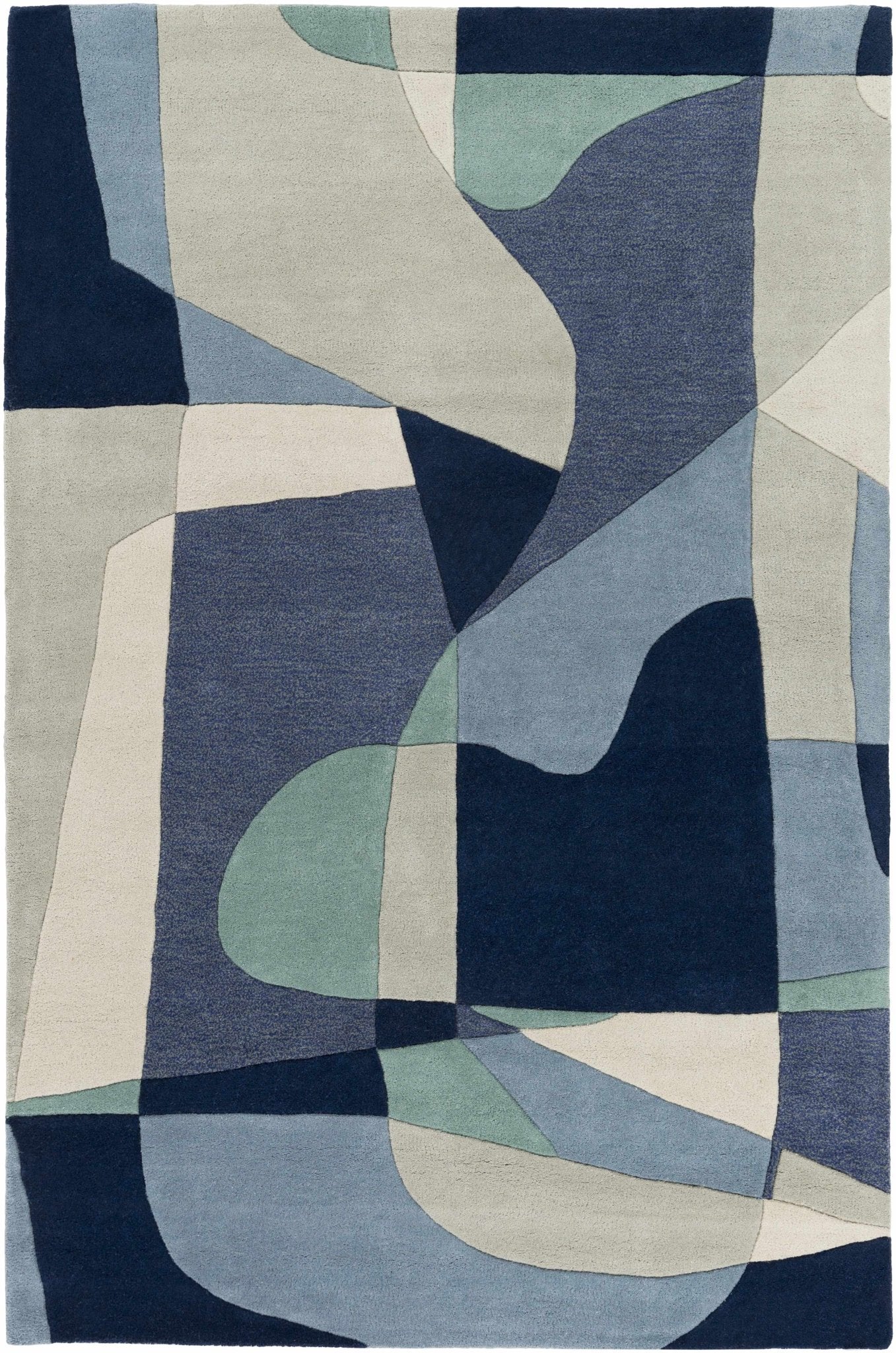 Crawfordsville Modern Wool Rug - Quahog Bay Bedding