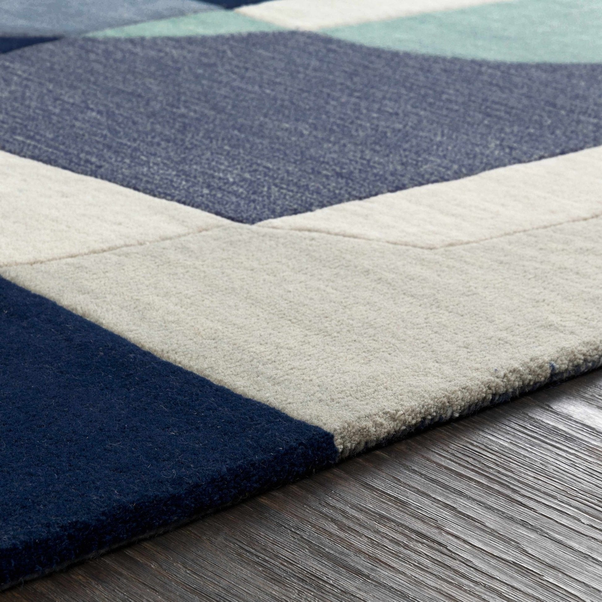 Crawfordsville Modern Wool Rug - Quahog Bay Bedding