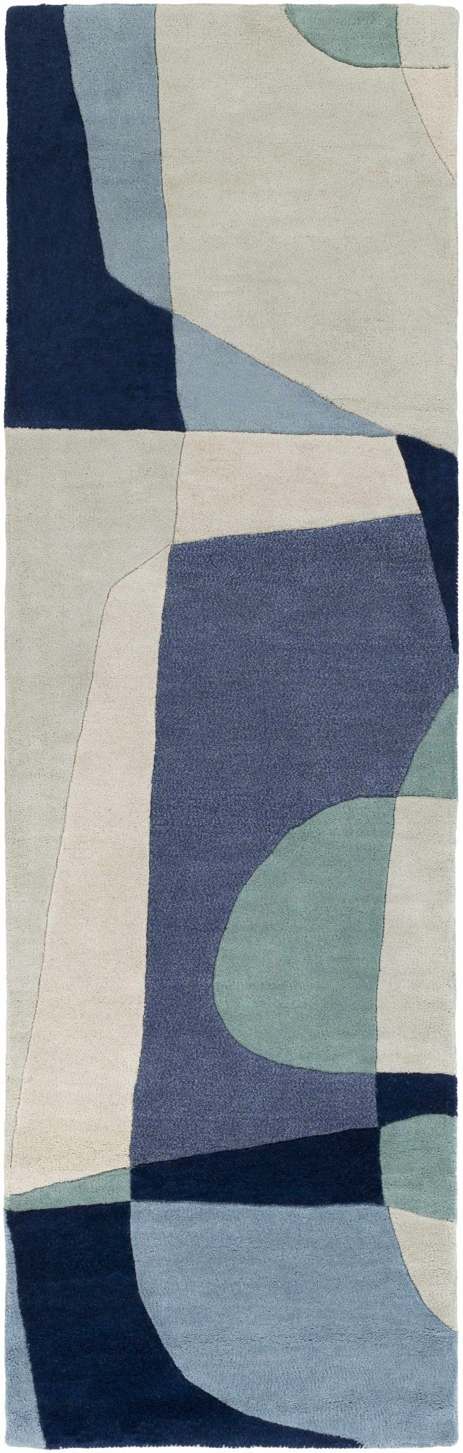 Crawfordsville Modern Wool Rug - Quahog Bay Bedding