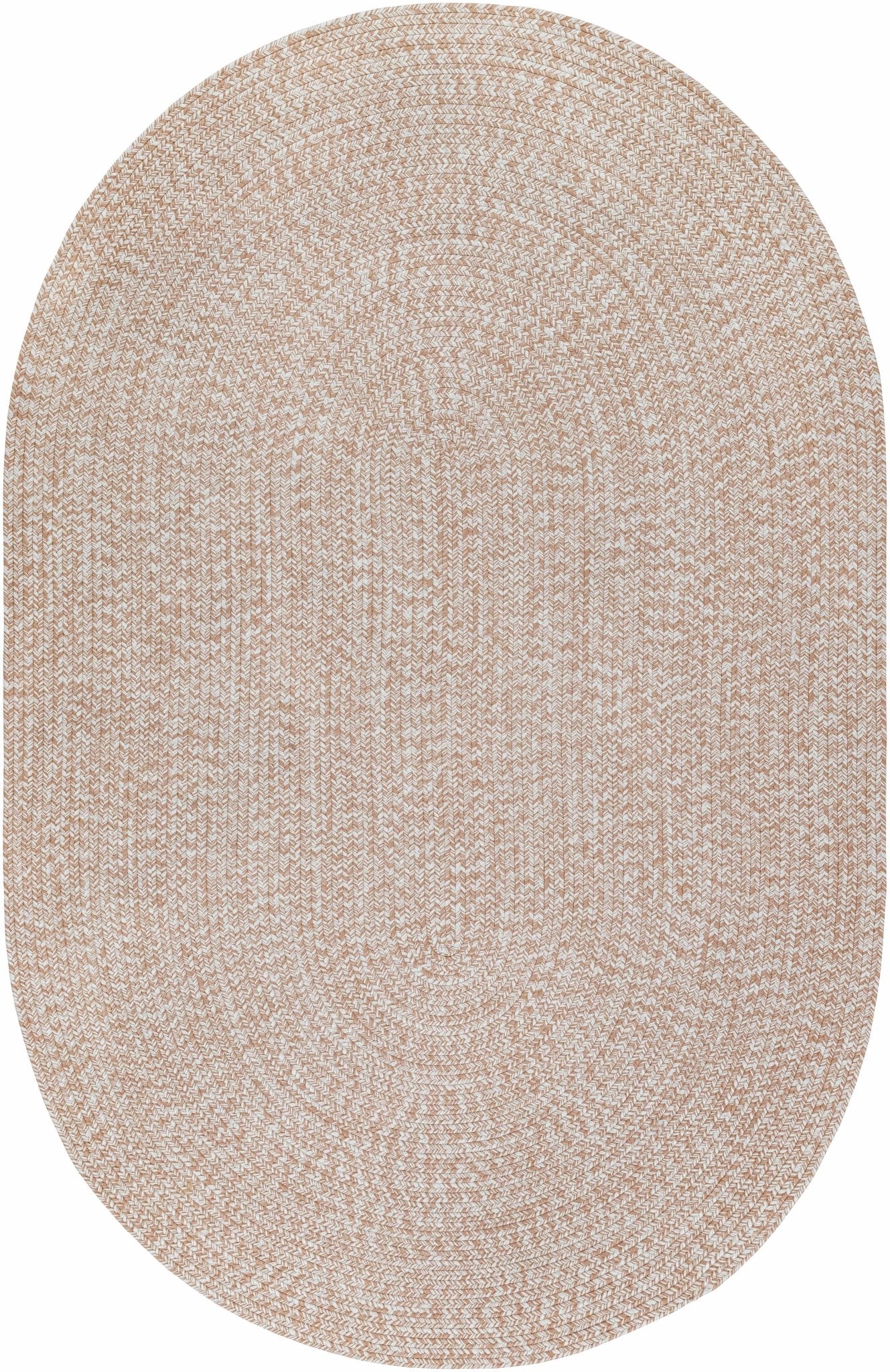 Cream Braided Faux Jute Rug - Quahog Bay Bedding