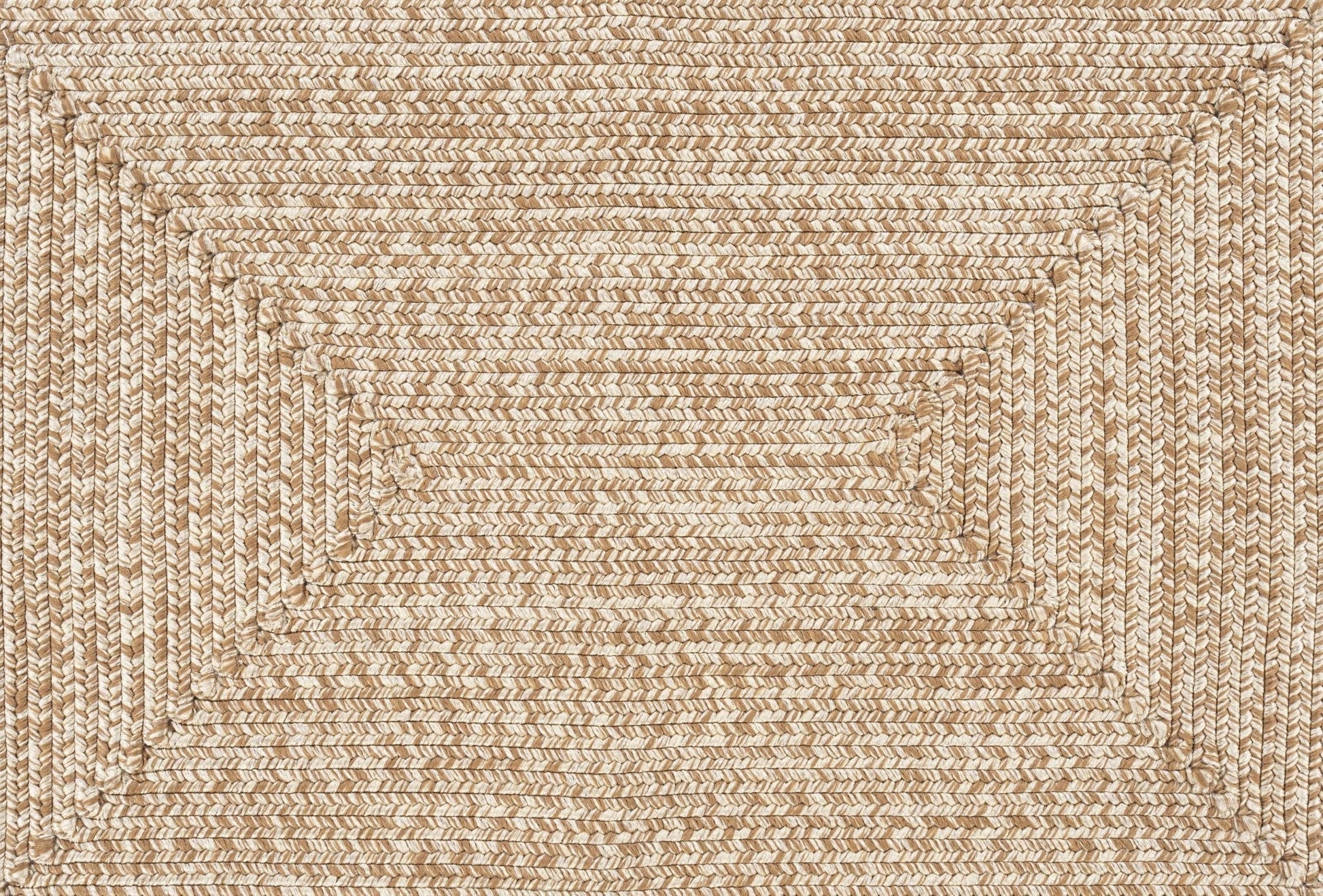 Cream Braided Faux Jute Rug - Quahog Bay Bedding