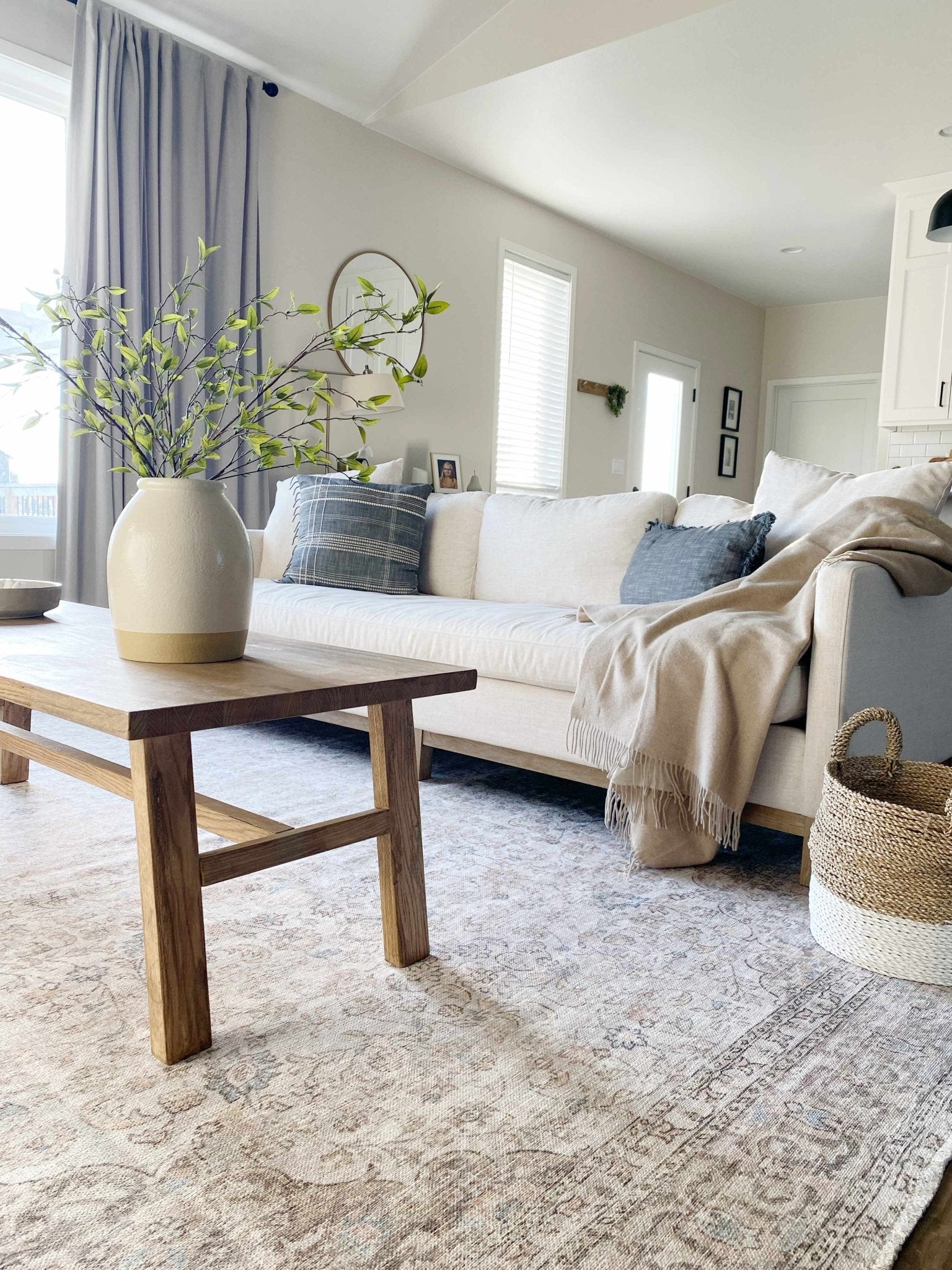 Cream Holi - 2301 Washable Area Rug - Quahog Bay Bedding