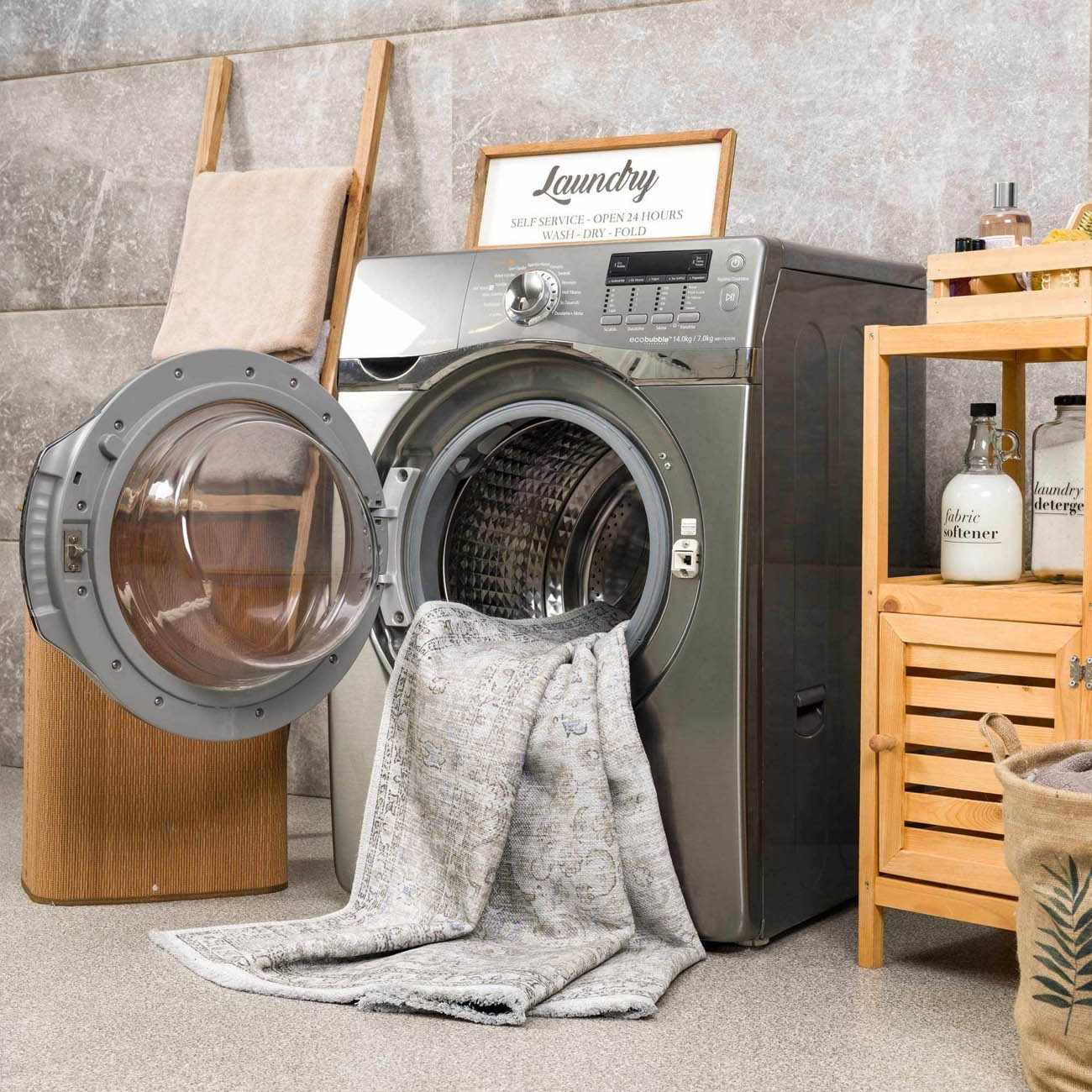 Cream Holi - 2301 Washable Area Rug - Quahog Bay Bedding