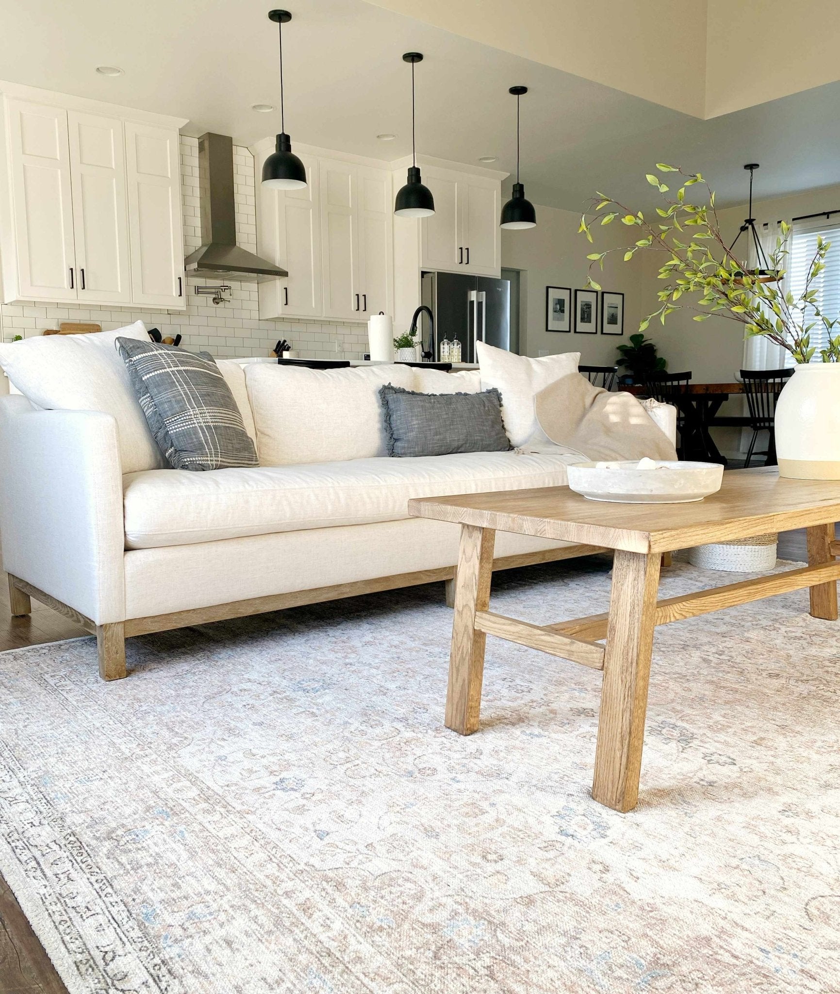 Cream Holi - 2301 Washable Area Rug - Quahog Bay Bedding