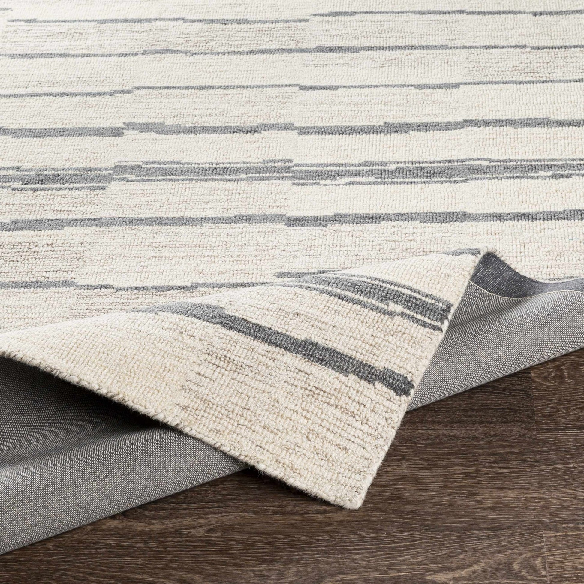 Creswell Broken - Striped Area Rug - Quahog Bay Bedding